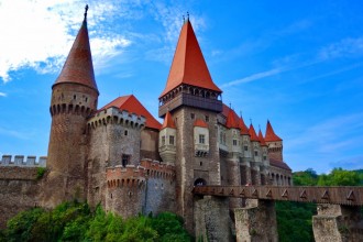 Corvin Castle, Hunedoara, Romania, August 01, 2018