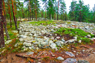 Sammallahdenmäki Burial Site, Finland 8 August 2019
