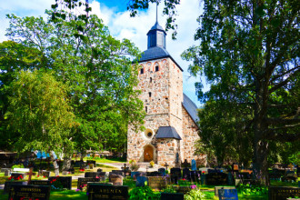 Korpo Medieval Church, 9 August 2019